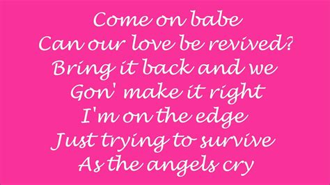 angels cry song lyrics|mariah and neo angels cry.